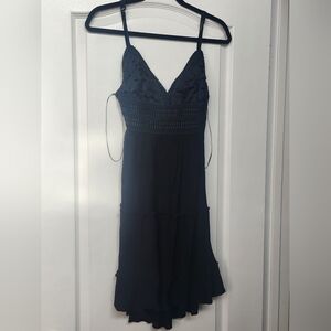 Elegant Black Lace Dress